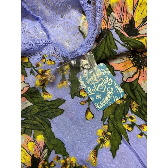 Free People Floral Boho Slip Summer Dress - Picture 8 of 9